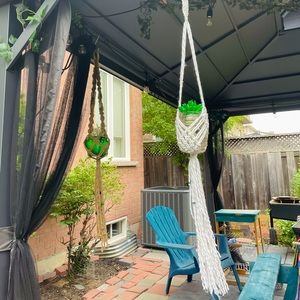 Macrame Boho Plant Hanger for Home Decor